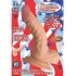 All American Whopper 5-Inch Curved Dong - Beige