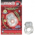 Crystal Pulsating Erection Keeper - Clear Ring