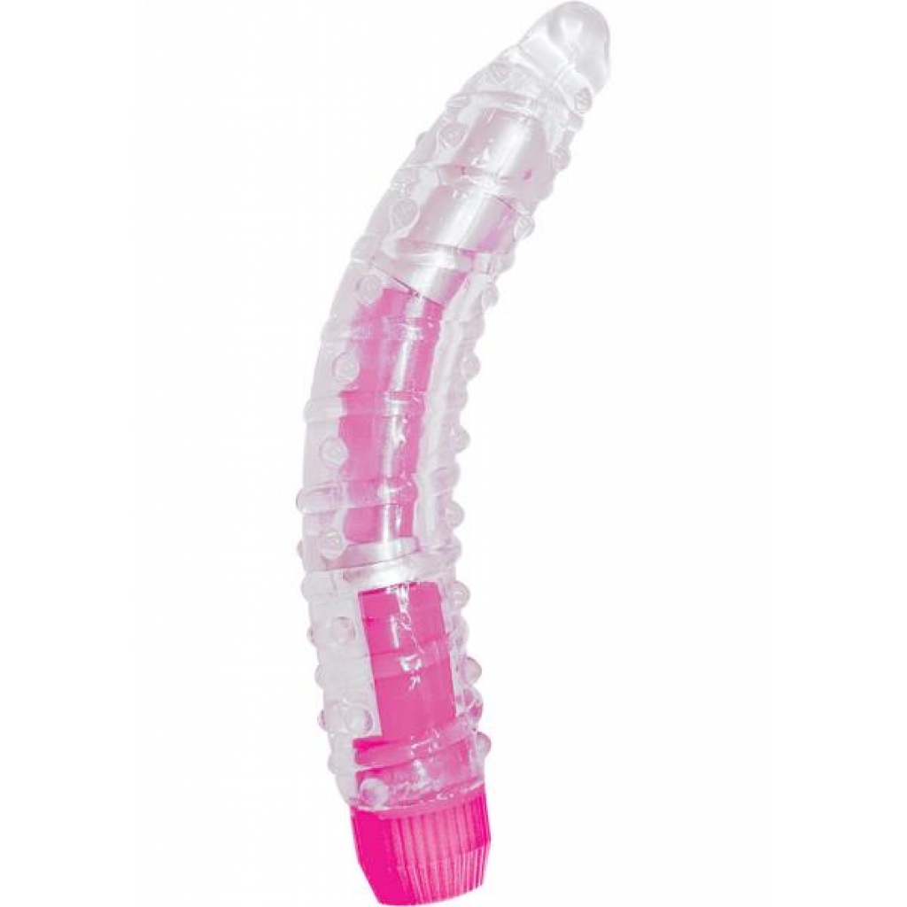 Vibrant Pink Sensation Bendable Vibrator