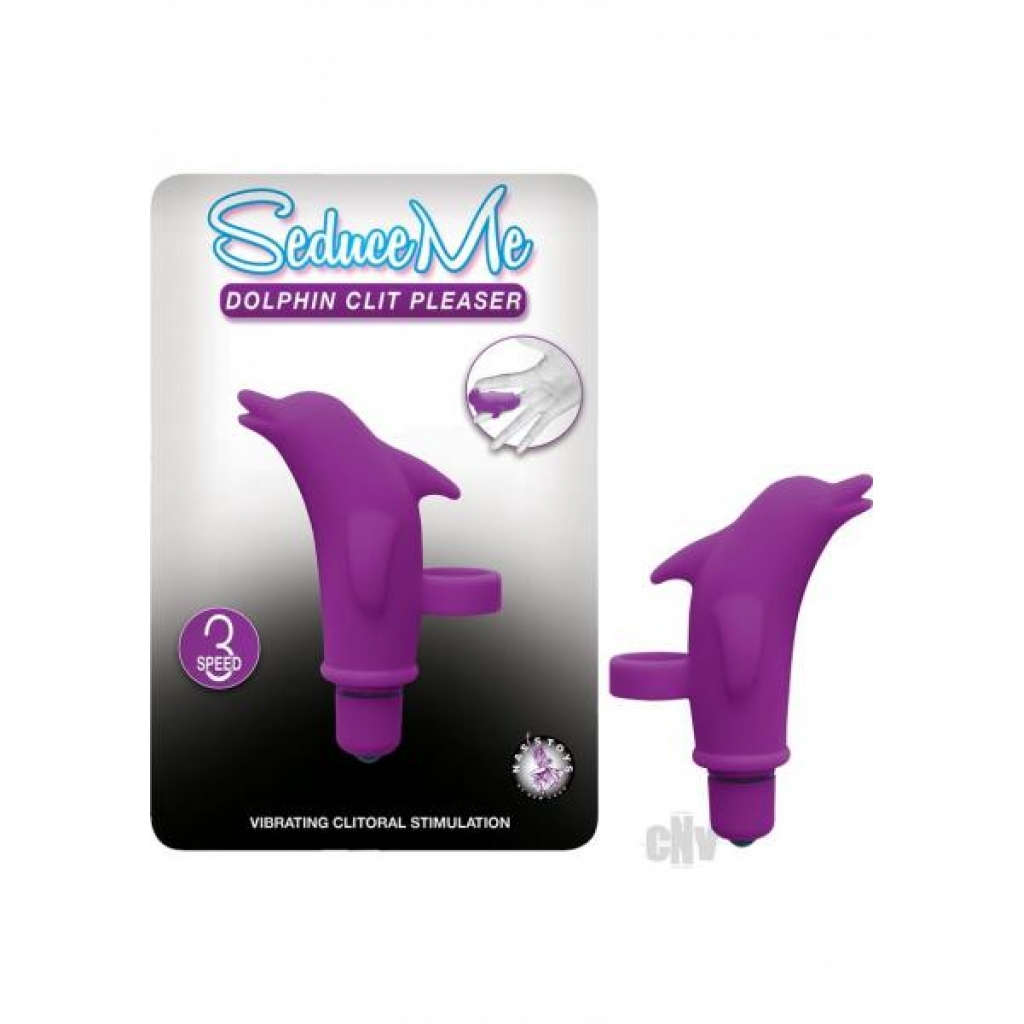 Seduce Me Dolphin Clitoral Pleaser Finger Vibrator