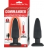 Commander Beginner Vibe Hot Butt Plug - Black