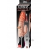 Natural Realskin Hot Cock Jackhammer Vibrator - Beige