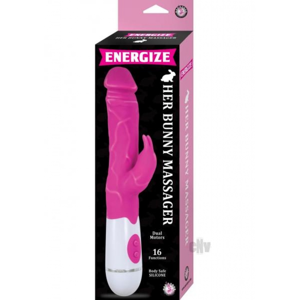 Energize Her Bunny Massager - Pink