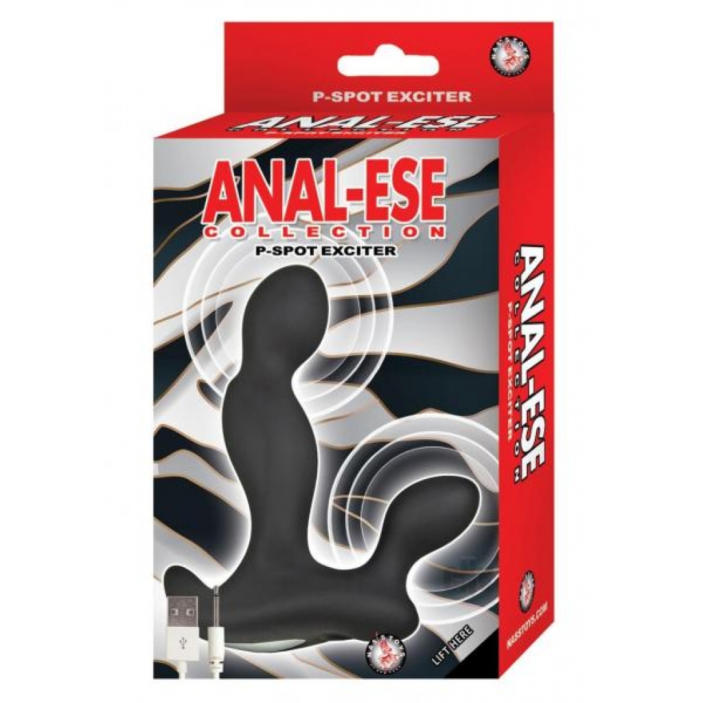 Anal Ese Coll Pspot Exciter - Black