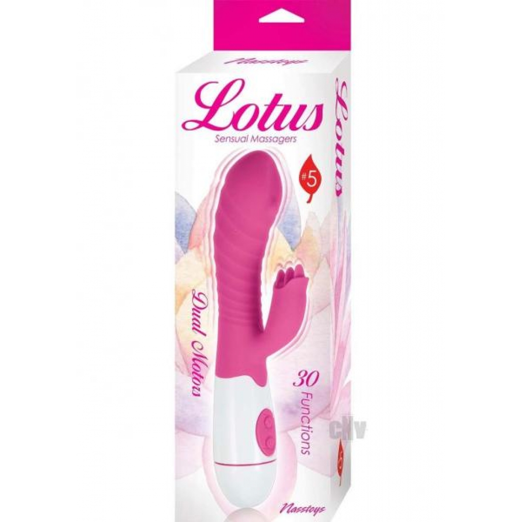 Lotus Sensual Massager - 5 Pink