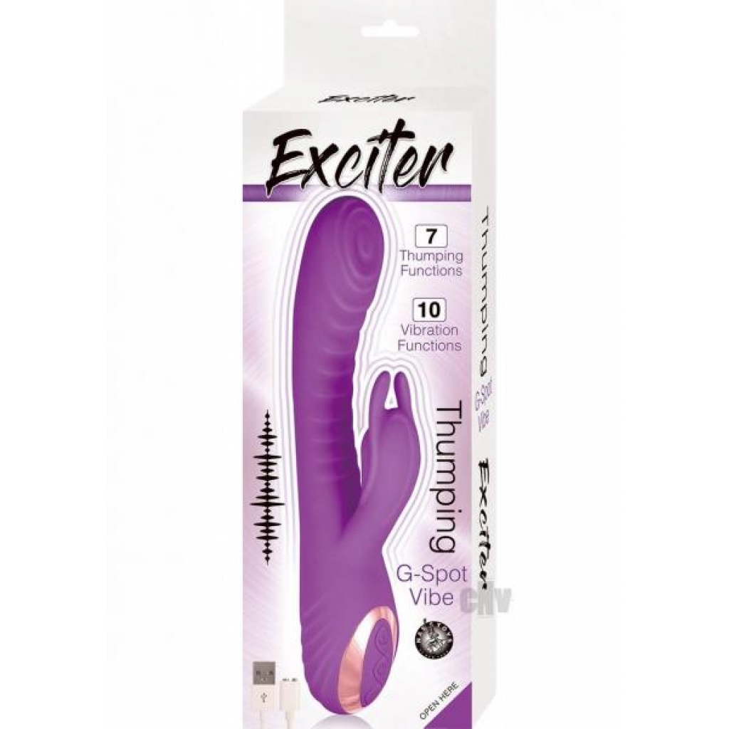 Exciter Thumping G-Spot Vibe - Purple