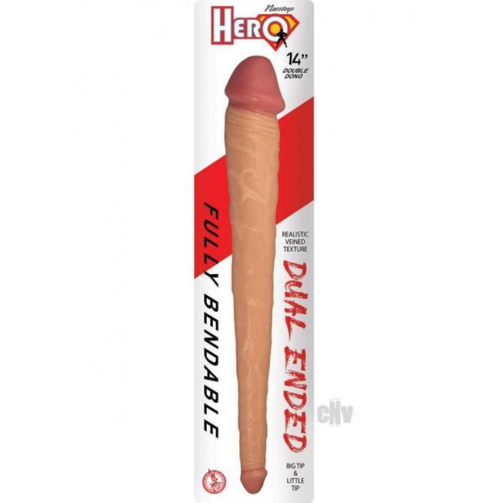 Hero Double Dong - 14 Inch White