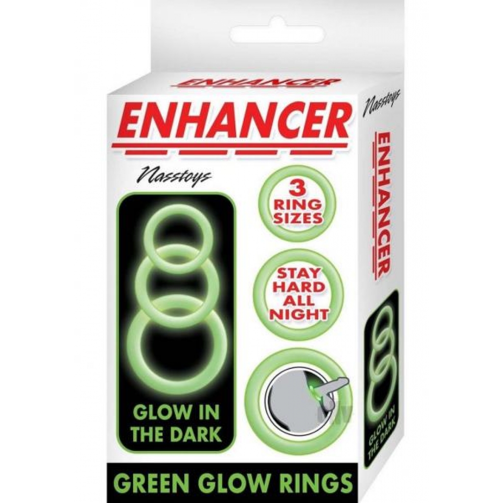 Glow in the Dark Enhancer Rings - Green