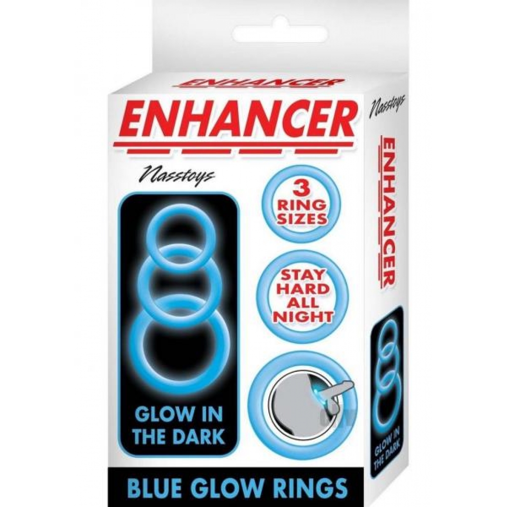 Enhancer Glow Rings - Blue