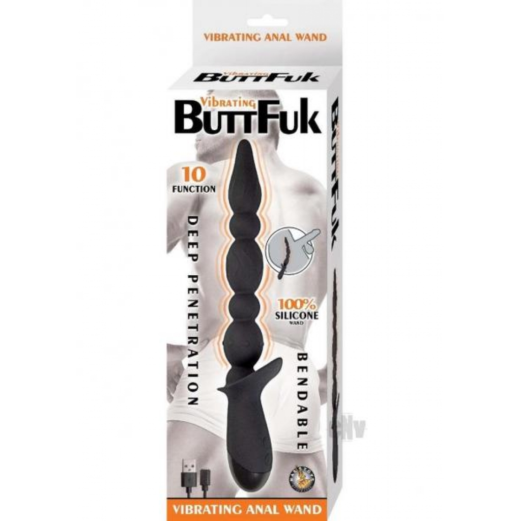 Vibrating Buttfuk Vibe - Black