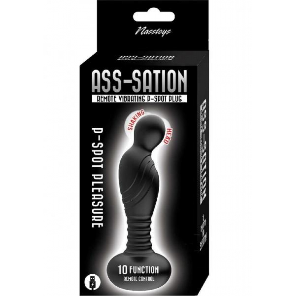 Ass-sation Remote Pspot Plug - Black