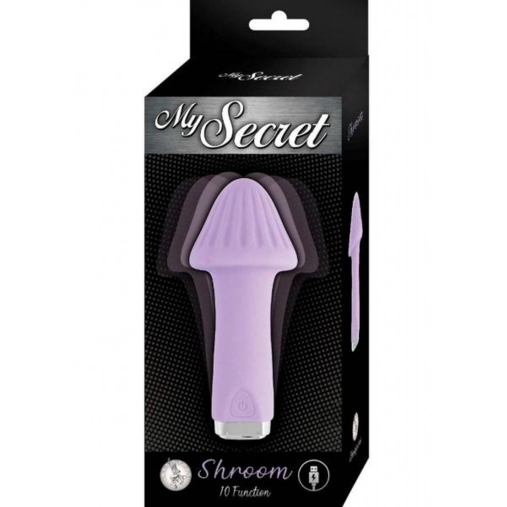 My Secret Shroom Vibrator - Purple