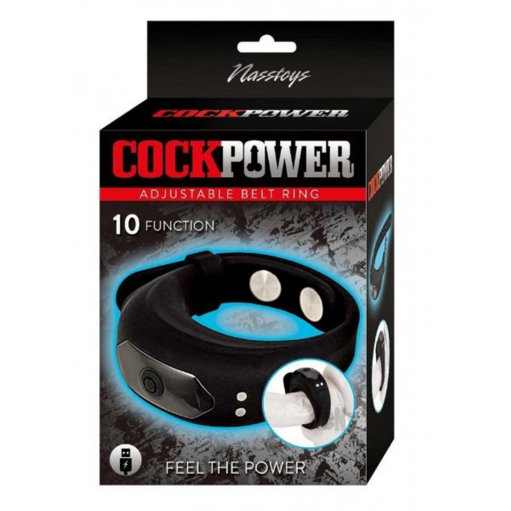 Cockpower Adjustable Belt Ring - Black