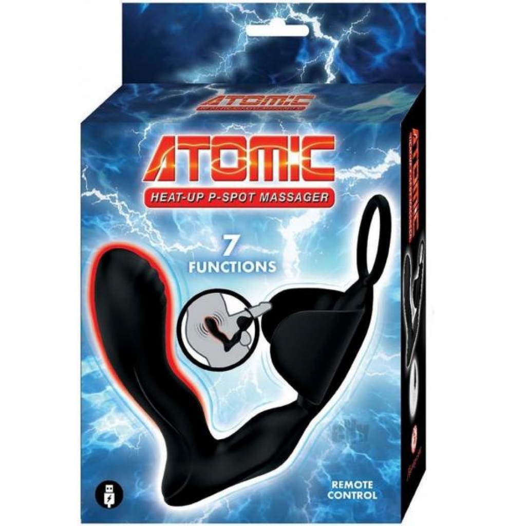 Atomic Heat Up P-Spot Massager - Black