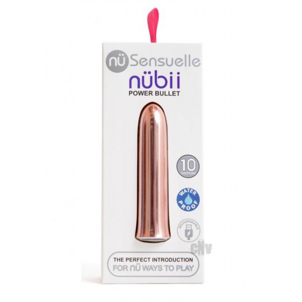 Sensuelle Nubii - 15 Function Bullet - Rose Gold