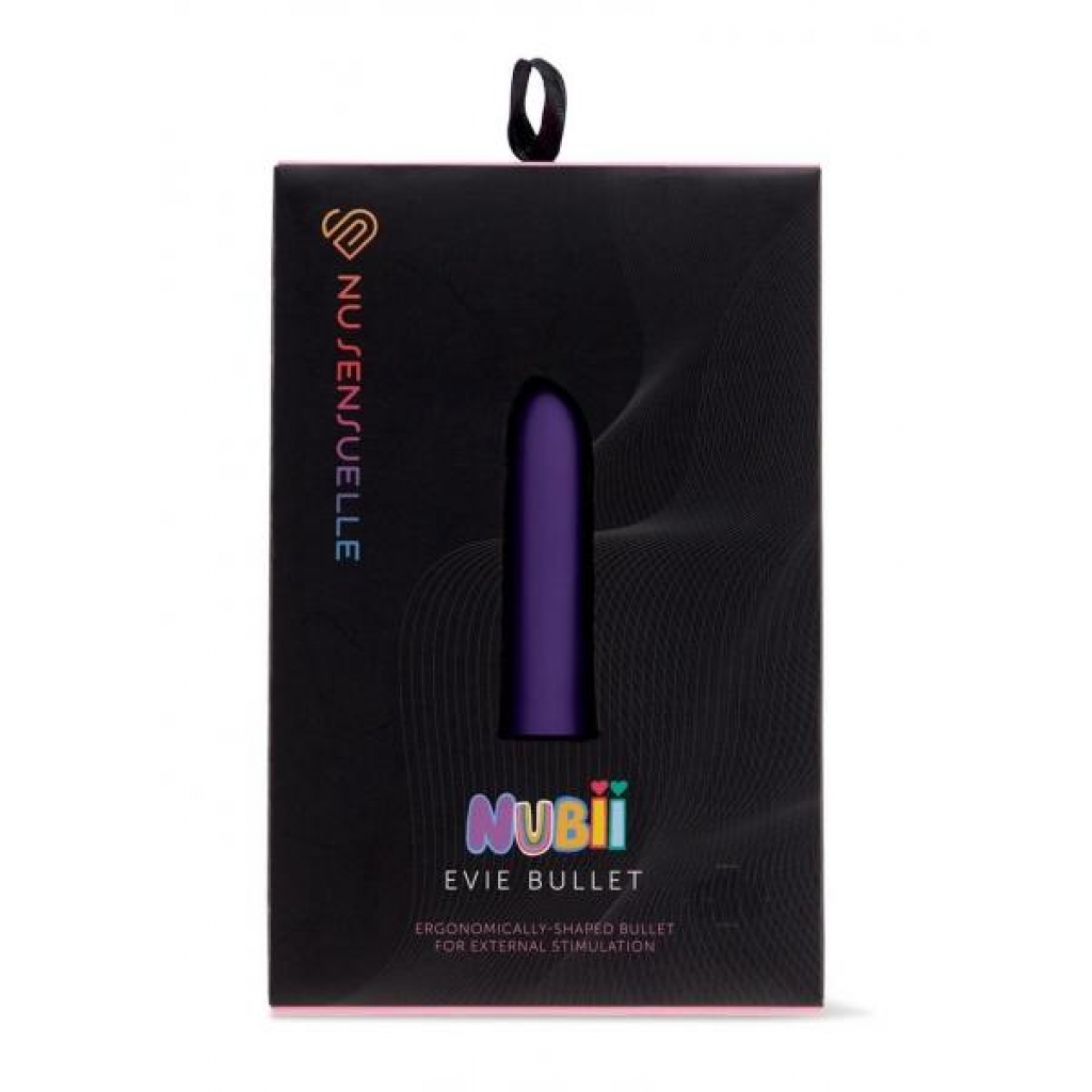 Sensuelle Evie Nubii Ergonomic Bullet in Vibrant Purple