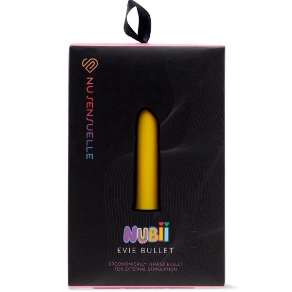 Sensuelle Evie Nubii Bullet Vibrator - Yellow