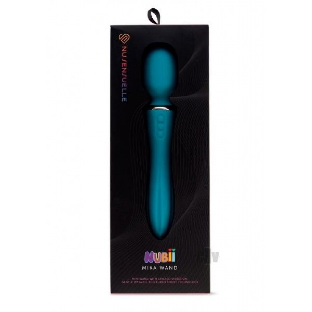 Sensuelle Mika Nubii Mini Wand - Blue Teal