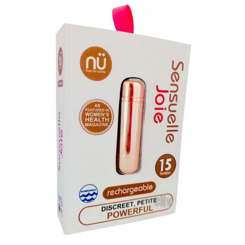 Sensuelle Joie 15 Function Bullet - Powerful Personal Massager