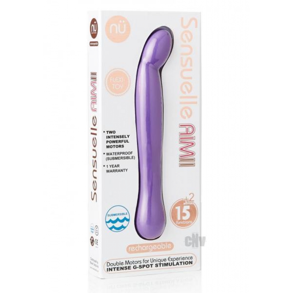 Sensuelle Aimii 15 Function G-Spot Vibe - Purple Delight