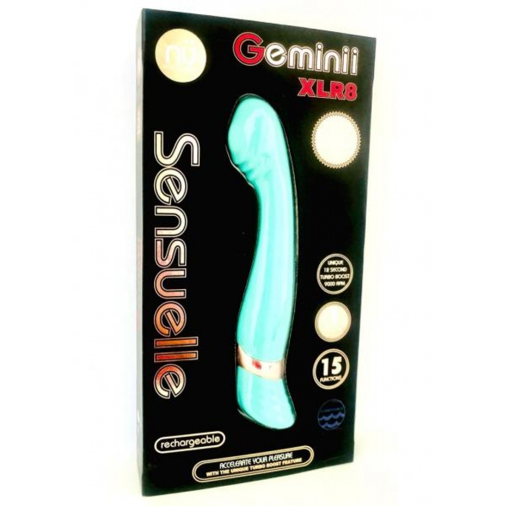 Sensuelle Geminii XLR8 Vibrator - E-blue