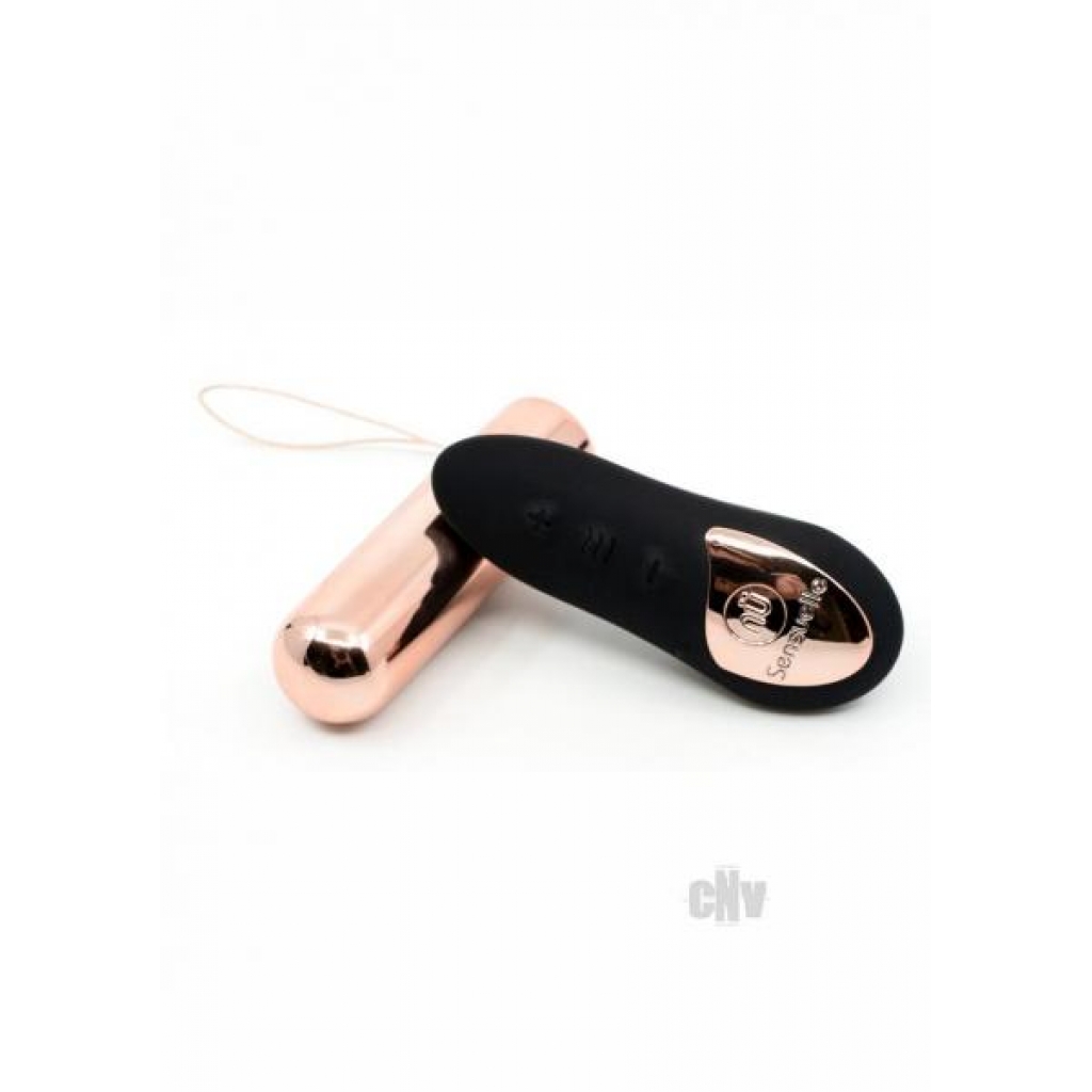 Luxurious Sensuelle Remote Bullet Plus - Rose Gold