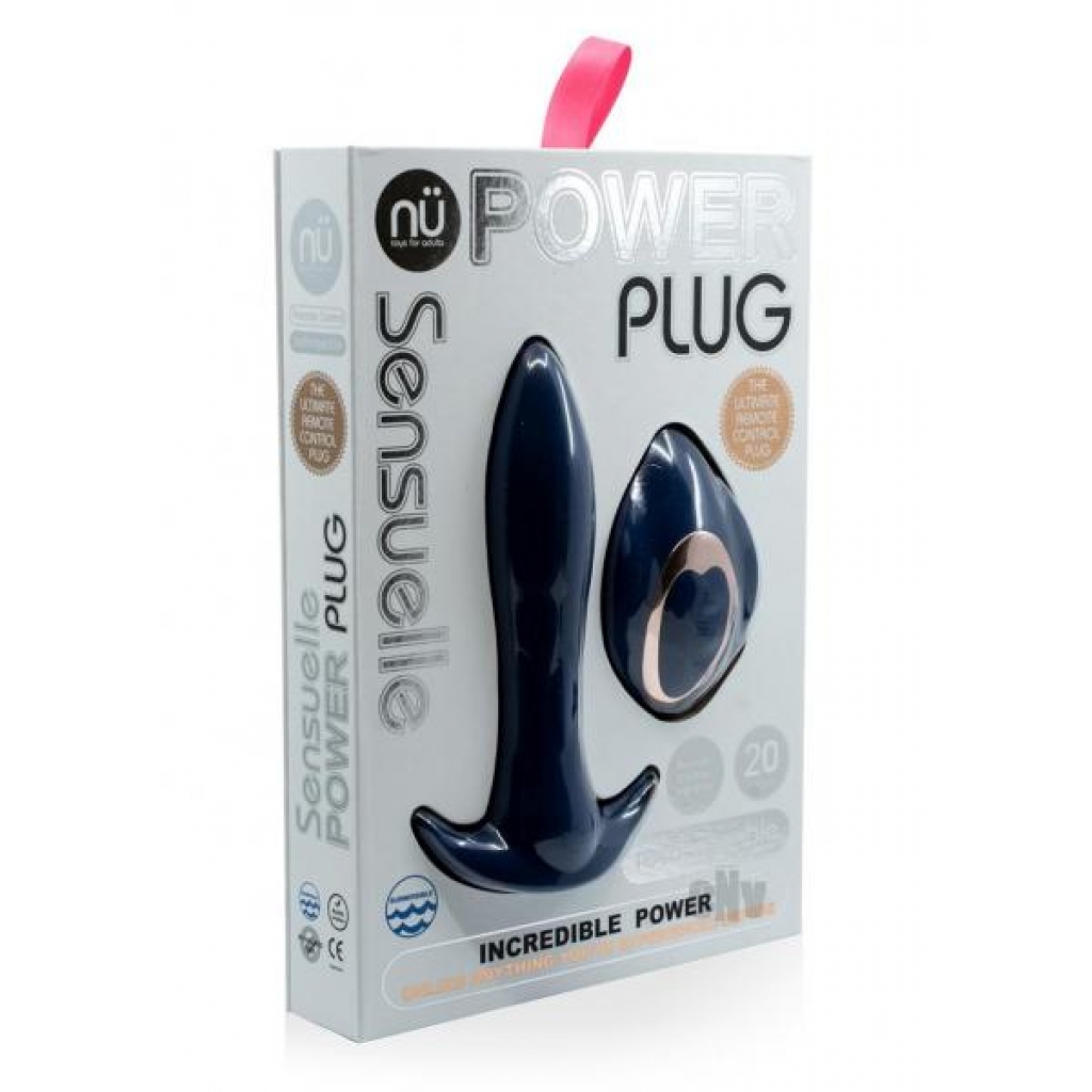 Nu Sensuelle Power Plug Remote Control - Blue