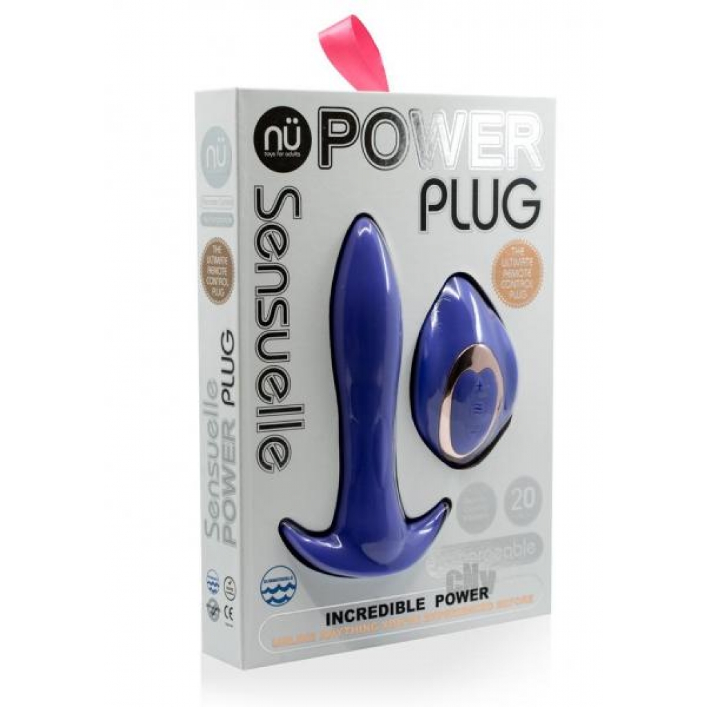 Sensuelle Power Plug Remote Ultimate - Violet Blue