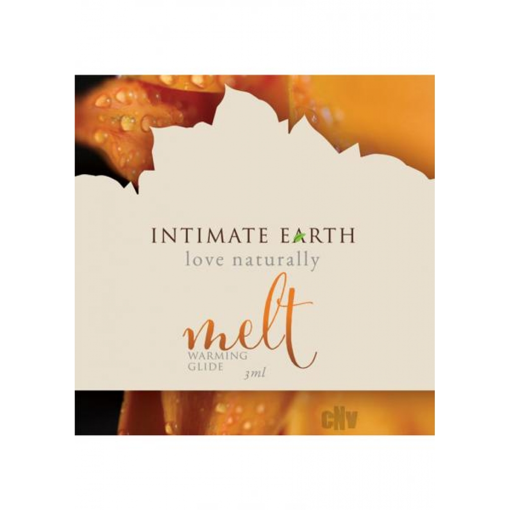 Intimate Earth Melt Warming Glide - .1 oz Foil Pack