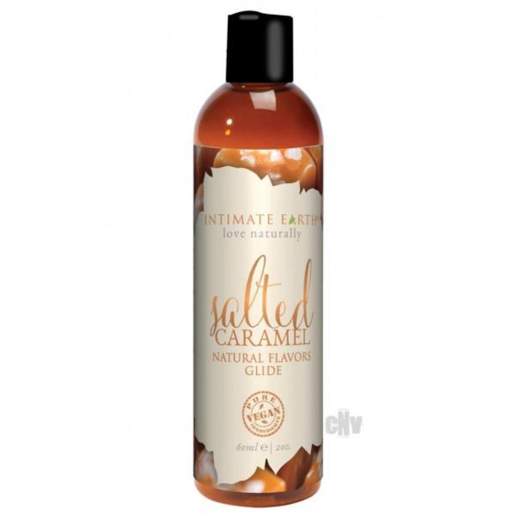 Intimate Earth Salted Caramel Pleasure Glide 2oz - Dessert Delight