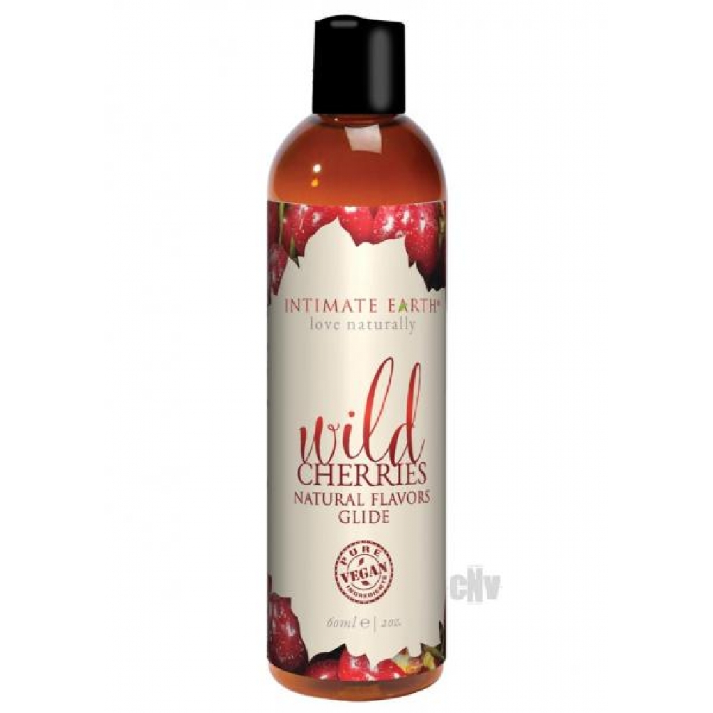 Intimate Earth Wild Cherries Pleasure Glide - Cherry 2oz