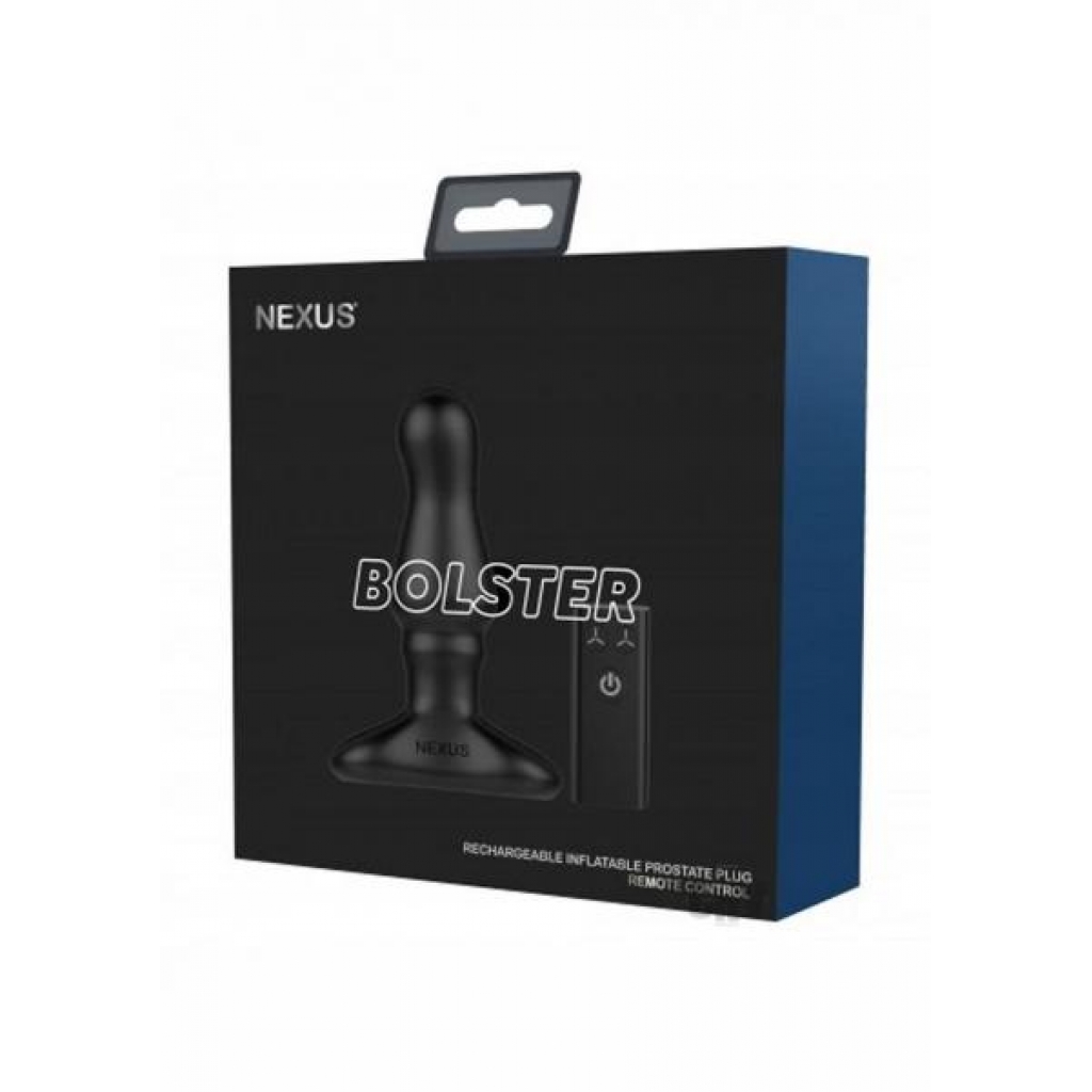 Nexus Bolster - Inflatable Black Prostate Plug