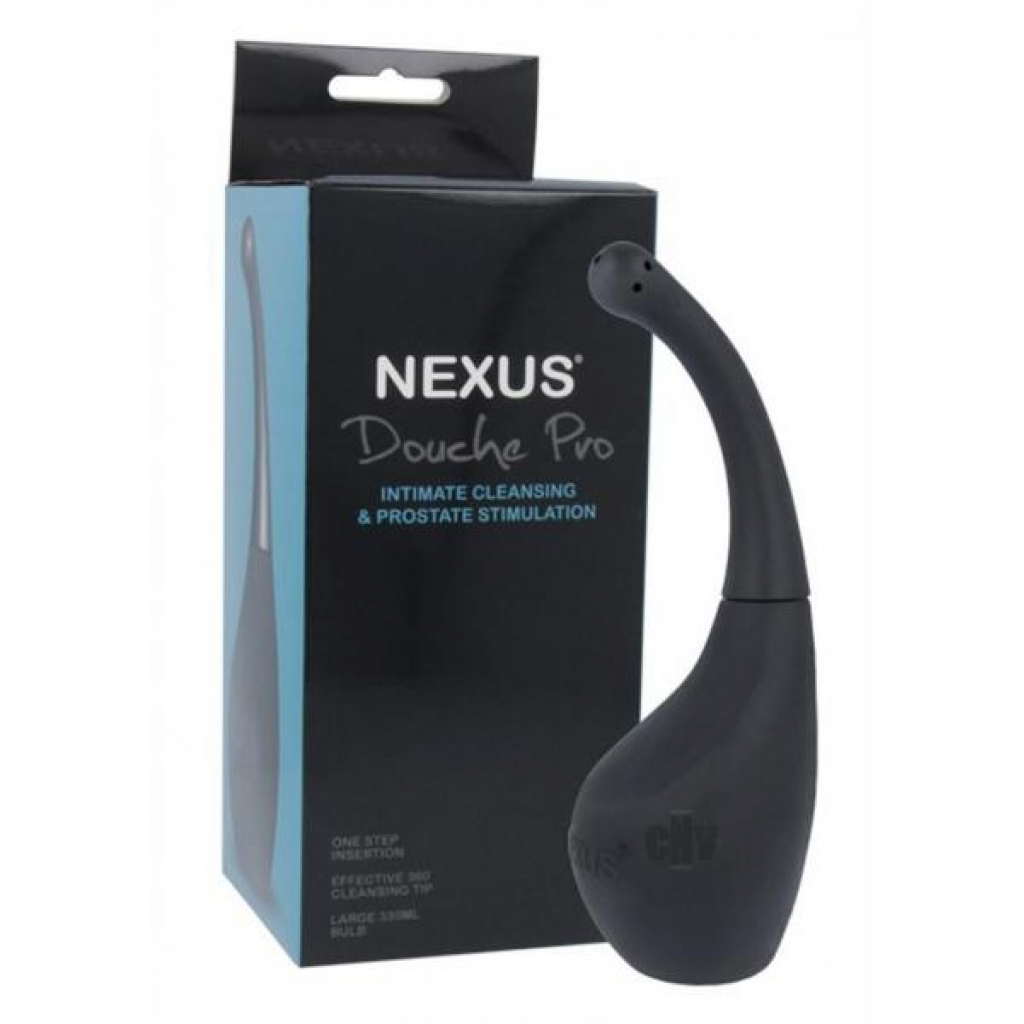 Nexus Prostate Stimulating Anal Douche - Black