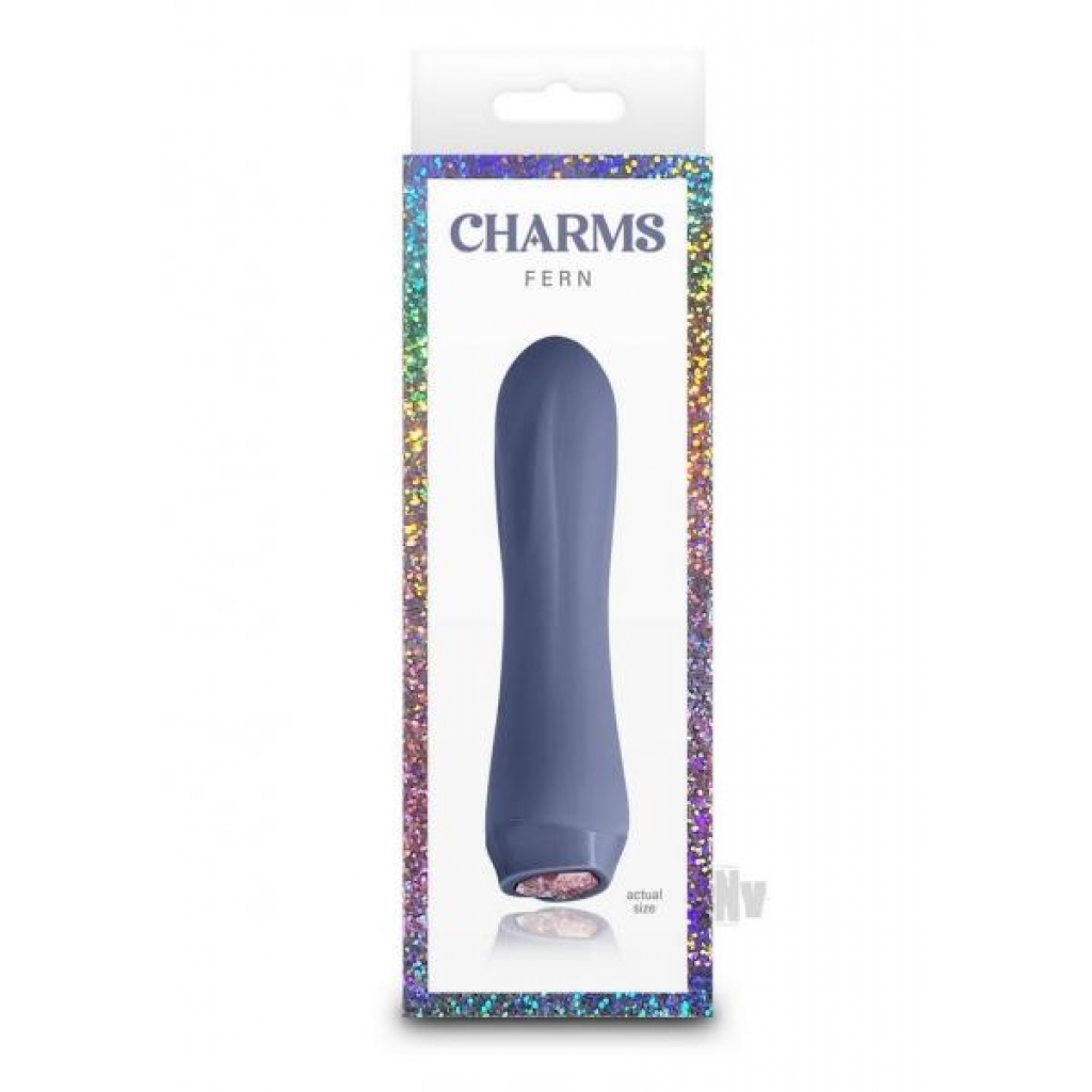 Charms Fern Gray Smoke Mini Vibrator