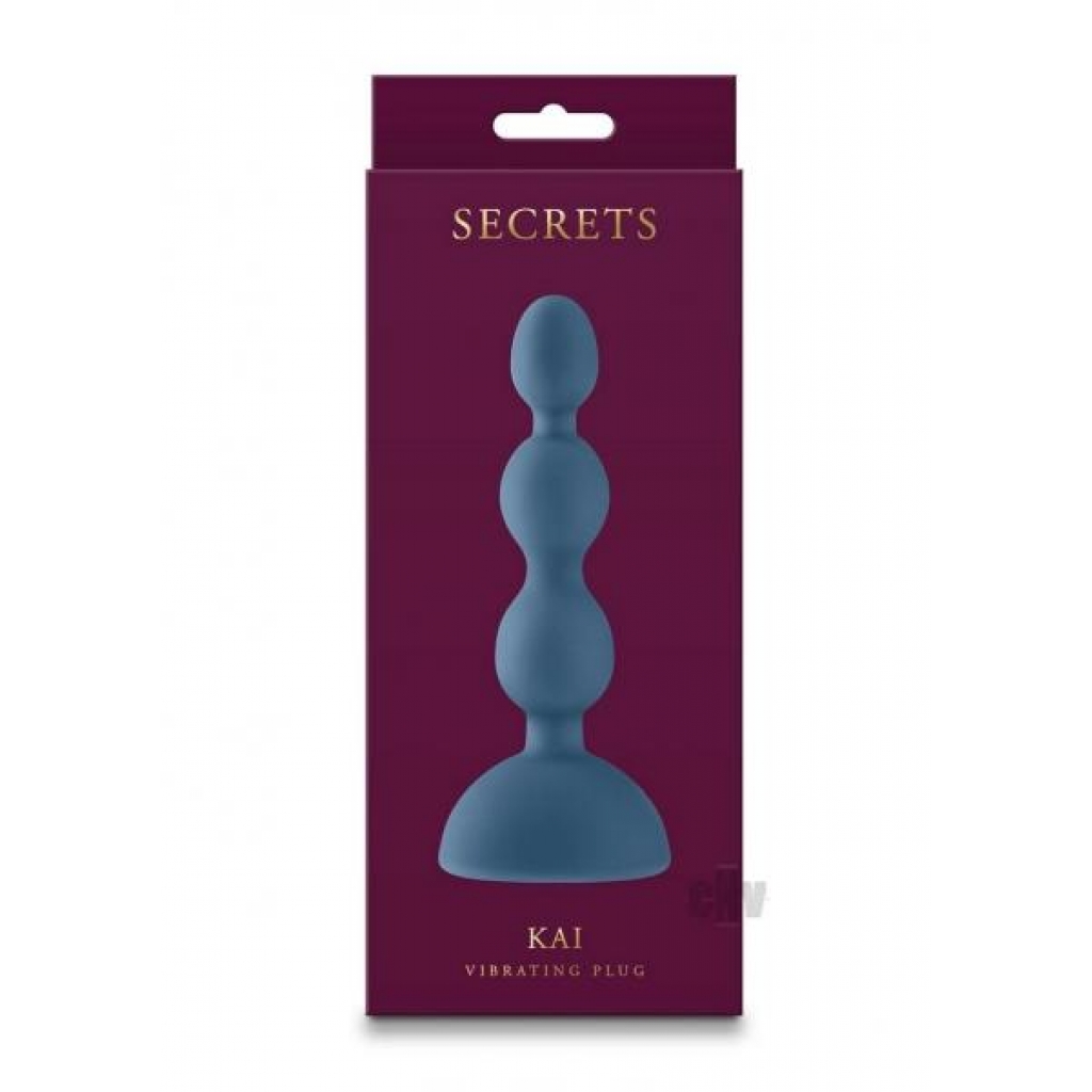 Secrets Kai Vibrating Anal Plug - Teal