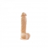 Colours Pleasures Silicone 5 inches Dildo - Beige