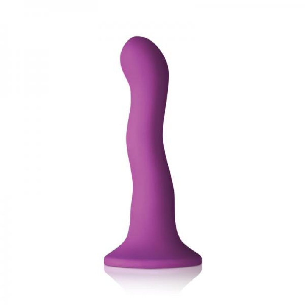 Colours Wave 6-inch Dildo in Purple