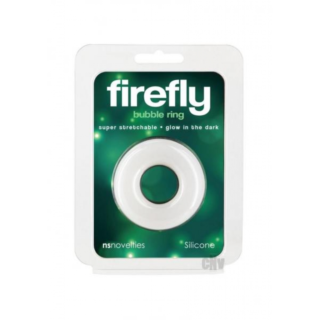 Firefly Bubble Ring Medium White