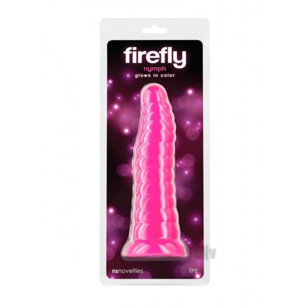 Firefly Nymph Vibrating Dildo - Pink