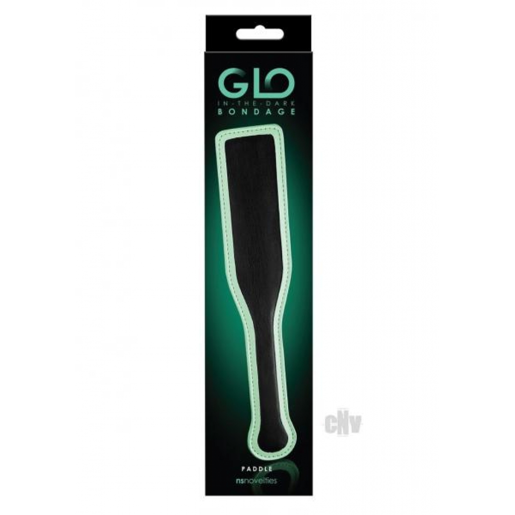 Glo Bondage Paddle - Green