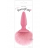 Bunny Tails - Pink Silicone Butt Plug