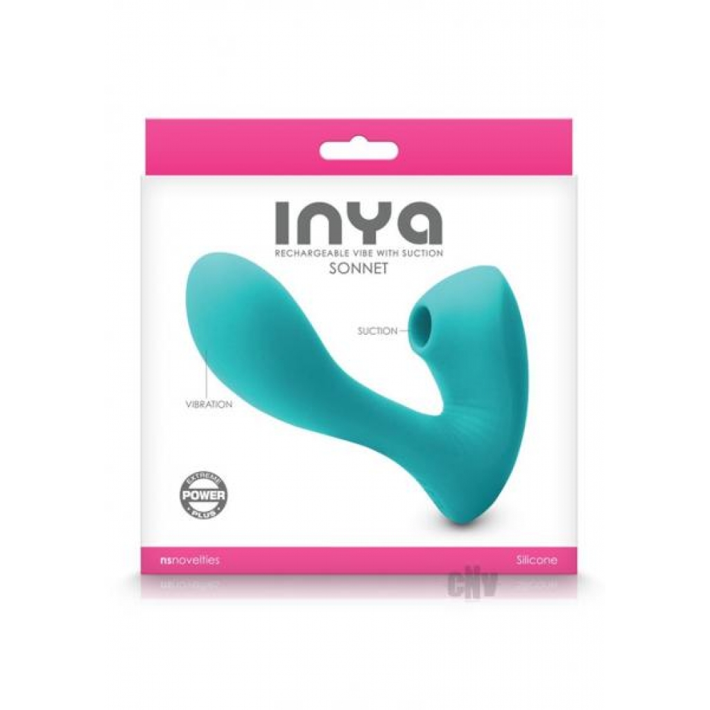 Inya Sonnet Teal Vibrator