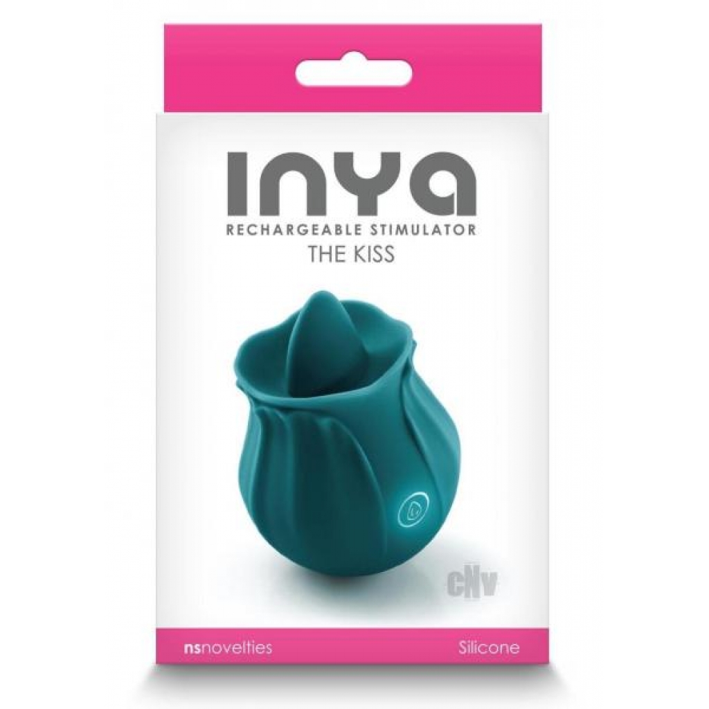 Inya The Kiss: Teal Green Clitoral Stimulator