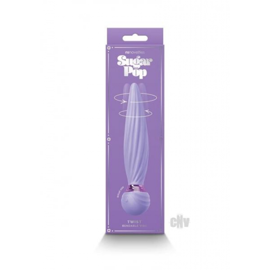 Sugar Pop Twist Purple - Vibrating Pleasure