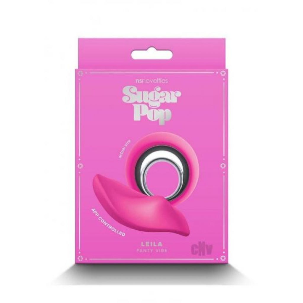 Sugar Pop Leila Panty Vibrator - Pink