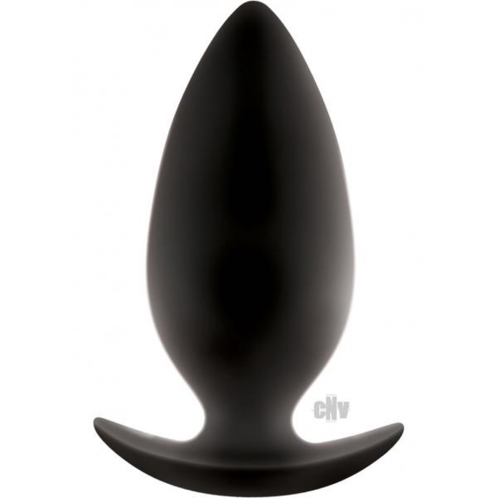 Renegade Spades Large Black Butt Plug