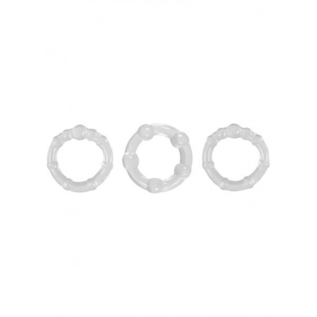 Renegade Intensity Rings - Clear 3 Pack