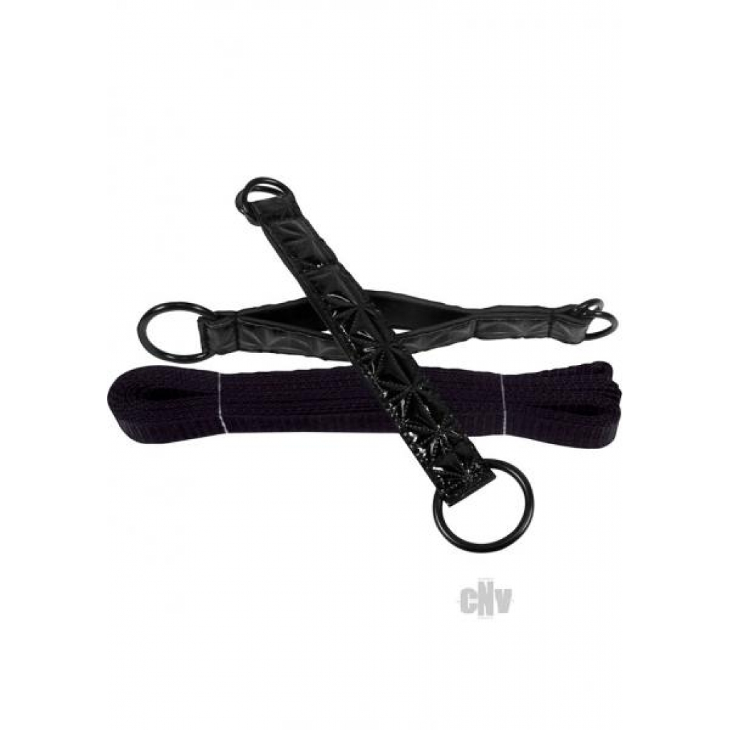 Sinful Bed Restraint Straps - Black