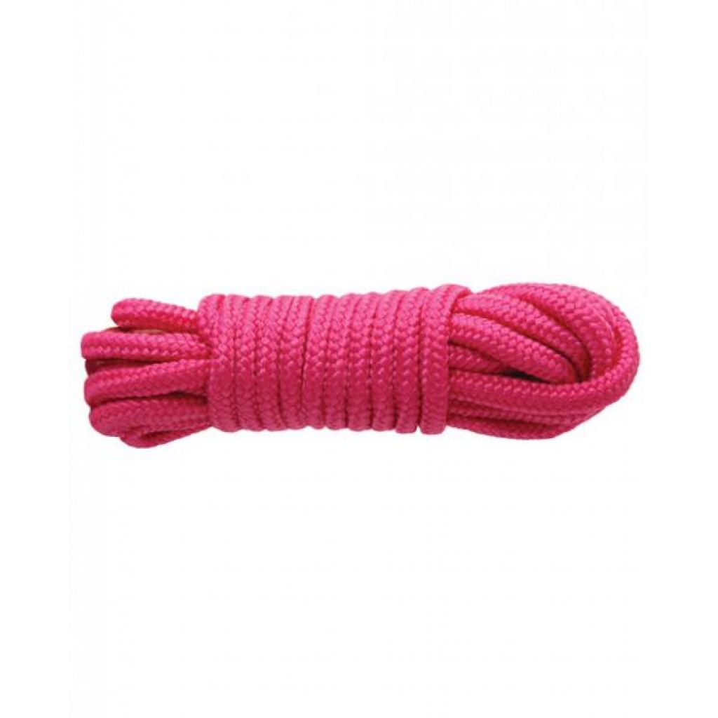 Sinful 25 Feet Nylon Bondage Rope - Pink