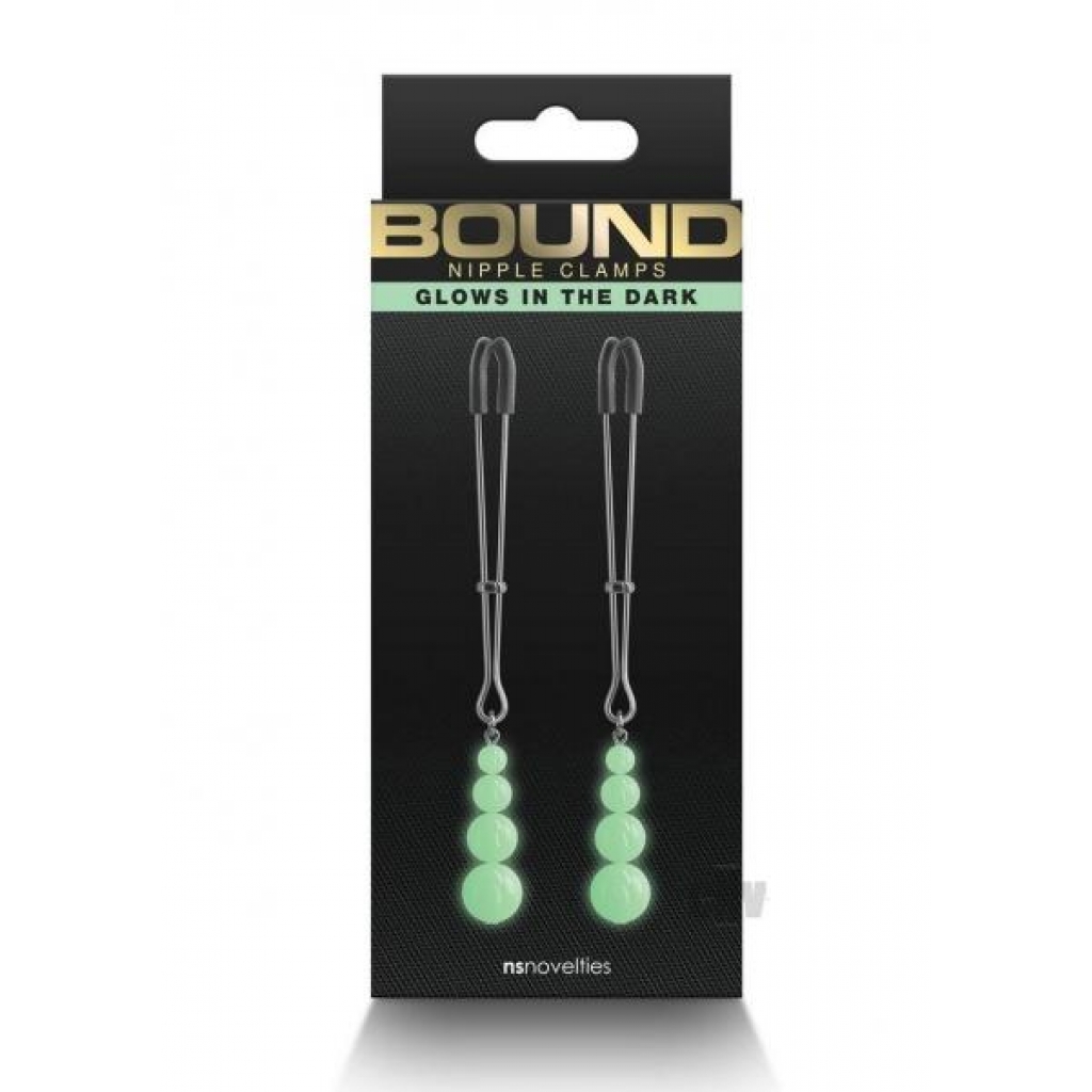 Bound Nipple Clamps - G2 Gitd Gray Silver